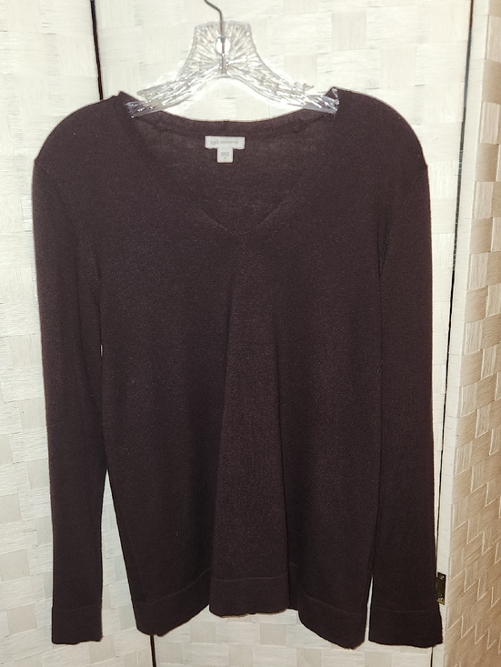 J. Jill Tops - J Jill Silk COTTON Longsleeve Top Sz S